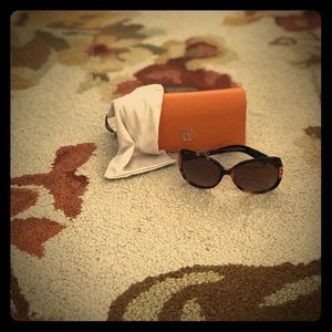 Tory Burch tortoise sunglasses
